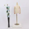 Maniquí de Media Figura para Niños con Diadema y Manos para Escaparate, Adecuado para Tienda de Ropa de Niños y Niñas, Soporte de Maniquí
