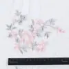 Novo Tecido de Malha Bordada Primavera e Verão Malha Bordada Bilateral Vestido Cheongsam Tecido de Malha Bordada