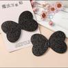 Pegatina mágica personalizada estilo coreano forma de corazón de melocotón flequillo pelo suelto pegatina Velcro dispositivo simple de moda para pegar el pelo exclusivo de tienda de dos yuanes