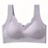 Sujetador sin costuras para mujer, sin varillas, espalda bonita, estilo chaleco, talla grande, sujetador deportivo fino, transfronterizo