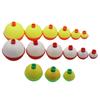 Nova bola vermelha e branca flutuante pesca marítima flutuante ultrassônica atraente onda esférica flutuante flutuante flutuante flutuante fabricantes fornecimento direto equipamento de pesca pesca flutuante