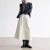 Tricô Cinza Feminino Outono 2025 Novo Estilo Preguiçoso Tricô Macio e Sedoso Cardigã Slim Casual Estilo Preppy Jaqueta