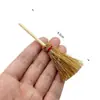 Casa de Bonecas Miniatura de Comida e Cena de Cozinha de Brinquedo Modelo, Acessórios Pequenos para Casa de Bonecas, Vassoura Grande Mini