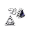 Fuente de adorno 2022 nuevo coreano Triángulo Diamante simple moda joyería de oreja para hombre venta directa de fábrica pendientes