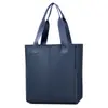 Bolsa Impermeable para Documentos con Logo Personalizado para Hombre, Estilo Vertical, Bolsa para Tutorías Estudiantiles, Bolsa Gruesa de Gran Capacidad para Oficina de Negocios