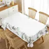 Exclusiva transfronteriza, popular serie de manteles navideños con estampados de alta definición que presentan a Santa Claus, muñecos de nieve y diseños florales, perfectos para la decoración de la mesa festiva