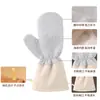 Guantes Espesos de Cuero para Lavar Platos con Hilo Plateado, Multifuncionales, Antiescaldaduras, Resistentes al Aceite, Herramienta Mágica para Limpieza de Cocina, Guantes para Limpieza de Cocina