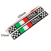 Bandera Nacional Tricolor Italiana Ducati Pegatina Pequeña de Gota Adhesiva Pegatina Decorativa para Modificación de Motocicleta Pegatina de Coche Pegatina para Carrocería de Coche