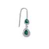 Horquilla con colgante de gota de agua simple transfronteriza con diamantes de imitación, cadena para la frente, cadena para el cabello, estilo europeo y americano