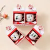 Taza de Cerámica Creativa Regalo de Apertura Evento de Regalo Taza de Café de Dibujos Animados Taza Práctica Taza Mug Porcelana Blanca Impresa