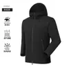 Nueva Chaqueta con Capucha Cálida para Montañismo de Otoño e Invierno Estilo Montaña Casual al Aire Libre para Hombres y Mujeres Chaqueta Ligera a Prueba de Viento