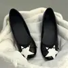 Novos Sapatos Casuais de Moda Primavera/Verão 2026 com Bordado de Estrela e Diamante e Laço para Comércio Transfronteiriço