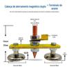 Máquina de solda grampo terra cobre solda elétrica artefato meson máquina carro plástico máquina fio terra forte magnético terra ferro artefato