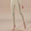 Conjunto de Ropa Interior Térmica de Manga Larga para Mujer Otoño e Invierno Hecho de Terciopelo Alemán, Cachemir, Antibacteriano, Forrado de Felpa y Engrosado