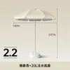 Gel Plateado Sombrilla Solar para Exteriores Parasol Paraguas Rojo Azul Paraguas para Puesto Comercial Stand Publicidad Impresión Extra Grande Protección Solar para Patio