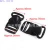 Hebilla de seguridad para mochila con patrón fino de 15 a 38 mm, hebilla de correa POM, hebilla de ajuste para equipaje, accesorios