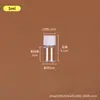 Garrafa Selada Transparente de Boca Pequena Garrafa Plástica para Pet 10 30 50 100ml Líquido de Álcool Garrafa Estreita Dispensadora