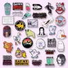 Liquidación Caricatura Personaje Forma Divertida Serie Animales Set Insignia Aleación Barniz para Hornear Ropa Broche Accesorios