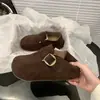 2026 Zapatos Retro de Deslizamiento Versátiles, Lindos y Originales para Mujer con Detalle de Hebilla, Nuevo Modelo de Otoño con Aumento Interno de Altura para Uso Casual