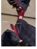 Listos para Enviar ~ Mismo Estilo que Mamá Uva Patrón de Ovejas Punta Redonda Francesa Banda Elástica Versátiles y Cómodos Zapatos Mary Jane para Mujer Primavera y Verano