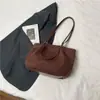 Bolsa Feminina Nova Estilo Coreano Grande Capacidade Casual Plissada Tote Bag para Mulheres 2025 Outono Casual Moda Bolsa de Trabalho