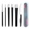 Set de Cuchillos para Pedicura de Tres Hojas de Yangzhou, Cuchillo Exfoliante y Removedor de Piel Muerta de Acero Inoxidable, Especializado para Callos y Uñas Encarnadas