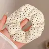 Elástico de Cabelo com Laço Grande e Design de Flores, Novo Estilo 2026, Suave com o Cabelo, Estilo Despojado, Faixa de Cabelo Floral para Mulheres