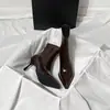 Botas Delgadas de Moda para Mujer, Botines de Tacón Alto Puntiagudos Versátiles y Elegantes, Nuevo Estilo Otoño e Invierno 2025, Elevadores Elegantes