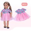 Conjunto de Roupas para Boneca American Girl de 18 polegadas American Girl Fornecimento Transfronteiriço Amazon Atacado de Comércio Exterior