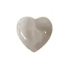 Cristal Natural Amazon 2cm Pingente Pedra Nua Amor Ornamentos em Forma de Coração Artesanato de Pedras Preciosas Coração de Pêssego Coração de Pêssego Não Poroso