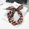 Pañuelo Pequeño de Seda Estampado de Leopardo para Mujer Primavera Otoño Verano Lazo para Bolso Cinta para Envolver Asa Cinta Estrecha para Muñeca Estilo Nuevo
