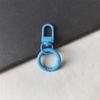 Gancho de Travamento de Porta com Argola de Mola Pintada Chaveiro Chaveiro Colorido Argola Redonda Argola Aberta Ferragem Gancho de Bagagem Acessórios para Bolsa