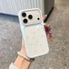 Aplicable a Funda para Teléfono Apple 17PROMAX Bloqueo de Color Ventana Grande Impresión Completa Huella de Pata de Gato Macarrón iPhone18 Funda Dura