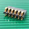 Base de Carga con Contactos de Resorte 2-6P Batería Conector de Batería Mini sin Pillar de Paso Pequeño 1.27 Altura 2.95H