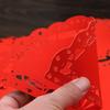 2027 Año de la Oveja Pareados Rojos de Año Nuevo Decoraciones Colgantes Tarjetas de Fortuna Talladas Huecas Decoraciones Colgantes Festivas Pareados del Festival de Primavera Adornos Colgantes