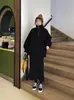 Outono e Inverno Novo Estilo Coreano Solto Estilo Preguiçoso Casaco de Lã de Cordeiro Tendência Veludo de Cordeiro Imitação Ins Versátil Blusa de Moletom para Mulheres