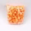 100 Peças Embaladas em Saco Opp Flores de Espuma 3,5cm Pe Flores Artificiais Casamento Caixinha de Doces Flor Rosa Urso Unicórnio DIY Mini