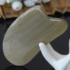 Hemei productos genuinos Placa de Raspado de Cuerno Herramienta de Masaje de Acupuntos para Cuello Cabeza Cara Planta del Pie Masaje de Meridianos Placa de Raspado