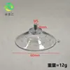 Venta Directa de Fábrica Ventosa Ecológica con Tornillos Plástico PVC Cabeza de Hongo Ventosa Transparente Ventosa con Agujero para Tornillo Gancho