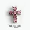 Nueva Joyería para Uñas Estilo Gótico Estilo Oscuro Cruz Aleación Diamante Estilo Punk Diamante para Uñas Decoración Fábrica Outlet