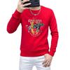 Fuente de fábrica una generación de chalecos con estampado de letras para hombre de primavera y otoño de 2024, chaqueta Joker de cuello redondo de moda