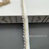 Cinta de Hilo de Nieve en Stock con Perlas de Cristal, Adorno de Encaje de un Solo Lado, Accesorios para Ropa, Ropa, Sombreros, Bolsos, Diademas, Cinta Decorativa Estilo Chanel