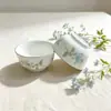 Cuencos de Ensalada con Estampado Creativo Casual, Cuencos de Cerámica, Cuencos de Arroz, Hotel, Hogar, Color Bajo Esmalte, Cuencos para Fideos, Cuencos Nuevos 2024