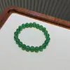 Pulsera de Ágata Roja Natural para Mujer, Nueva Pulsera de Doble Círculo Estilo Chino, Pulsera Atractora de Riqueza para el Año de Nacimiento, Regalo de Vacaciones al por Mayor