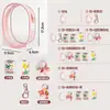 Bolsa de Carrinho de PVC Espesso de Alta Transparência em Forma de Q Bolsa de Armazenamento para Bonecas de Algodão Bolsa Suspensa à Prova de Poeira Bolsa para Exibição de Figuras de Brinquedo da Moda Boneca
