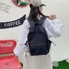 Mochila Nova Fresca de Alto Valor com Bolinhas para Alunos do Ensino Fundamental II e Ensino Médio Meninas Leve Casual Mochila de Grande Capacidade