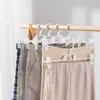 Clip para Pantalones sin Costuras Hogareño Engrosado Antideslizante Multifuncional Tendedero Balcón Secado de Ropa Anti-Viento Jk Plástico Clip para Falda
