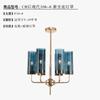 Lustre moderno e minimalista, moda criativa, lâmpada para sala de jantar, lobby do hotel, loja de roupas, personalidade, lâmpadas de vidro longas