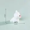 Paisagem em miniatura transfronteiriça apresentando fofos enfeites de panda, crocodilo e lagarta - Enfeites decorativos DIY e acessórios para pendurar