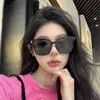 Gafas de Sol Estilo Coreano Retro Marco Grande Gama Alta Para Rostro Femenino Pequeño Populares en Instagram Gafas de Sol Anti-UV